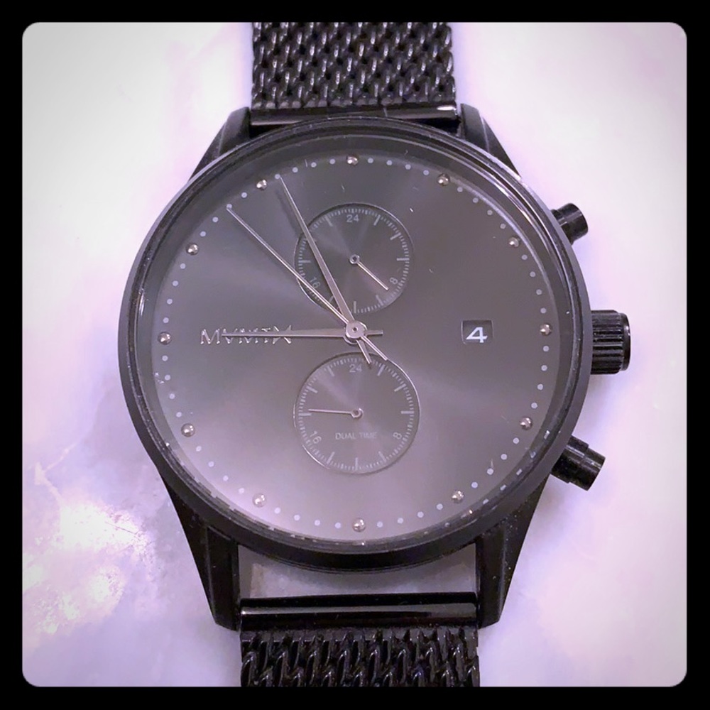 MVMT Men’s Voyager watch - Slate (Black)